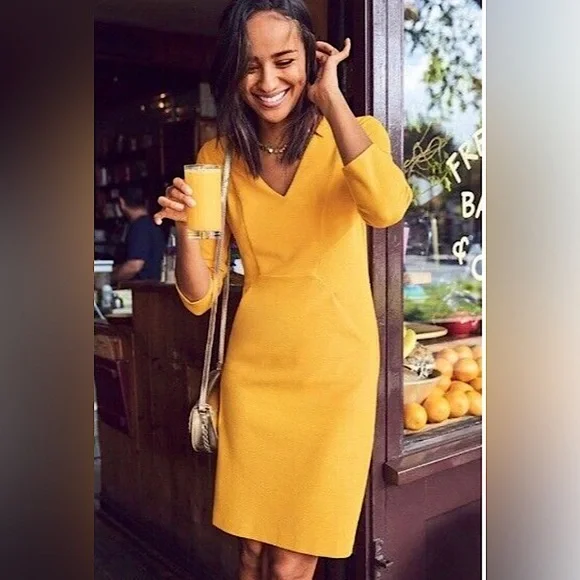 NEW Boden Bronte Ottoman Dress - Picture 2 of 6